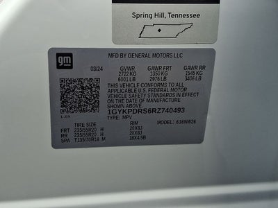 2024 Cadillac XT6 Premium Luxury