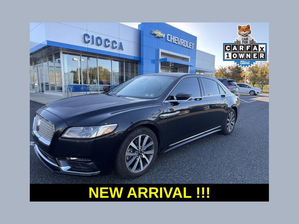 2019 Lincoln Continental Standard