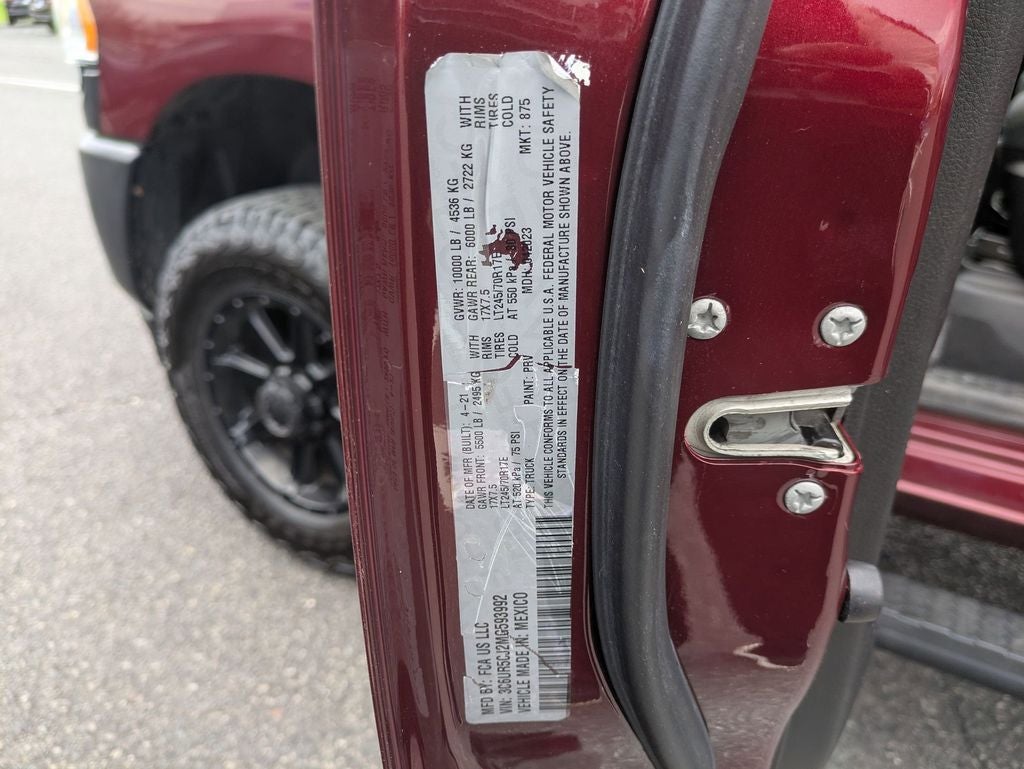 2021 RAM 2500 Tradesman