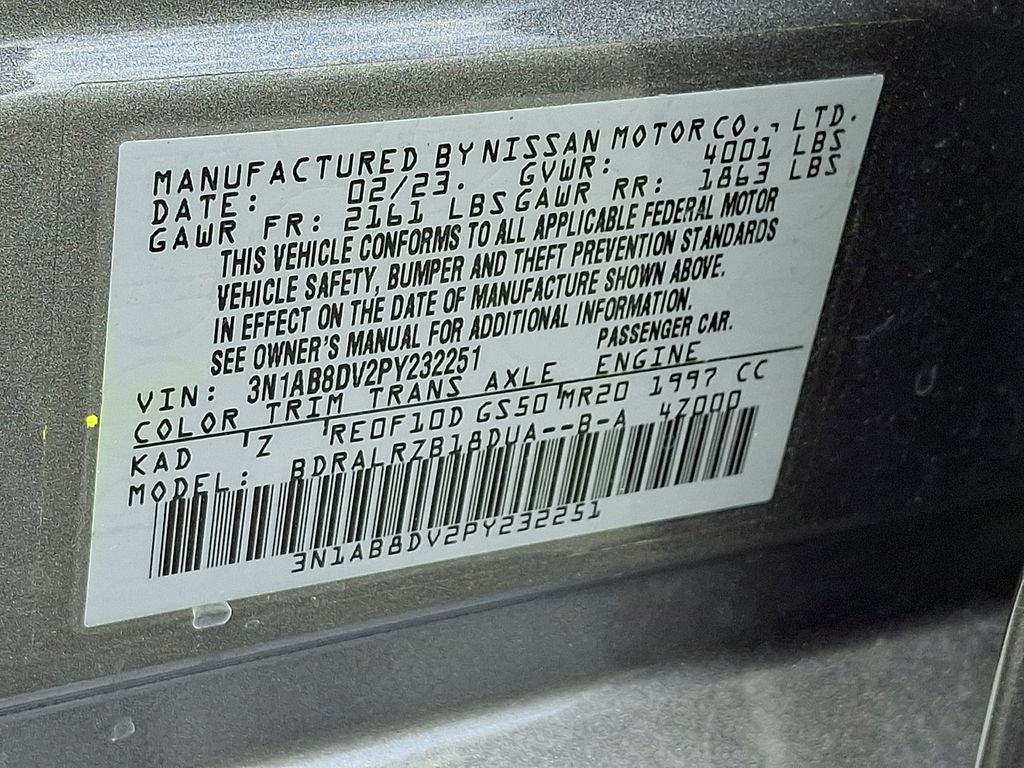 2023 Nissan Sentra SR