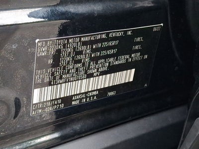 2022 Toyota RAV4 Hybrid XLE