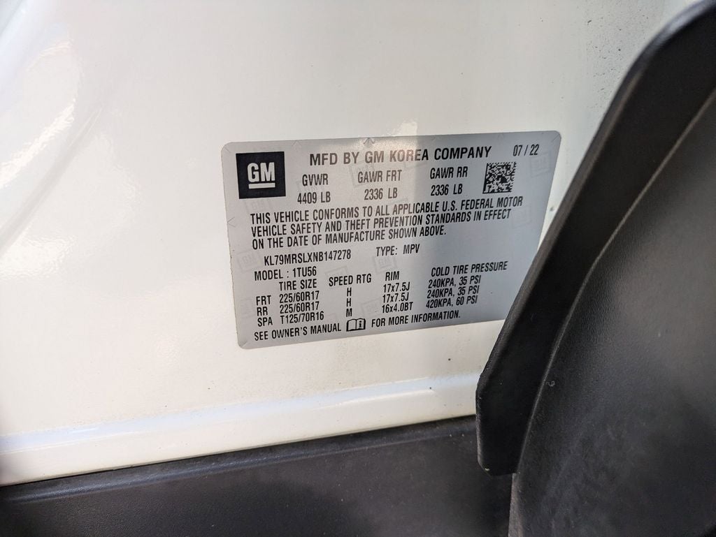 2022 Chevrolet TrailBlazer LT