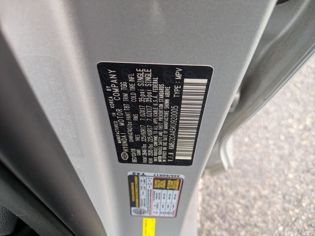 2019 Hyundai Tucson SE