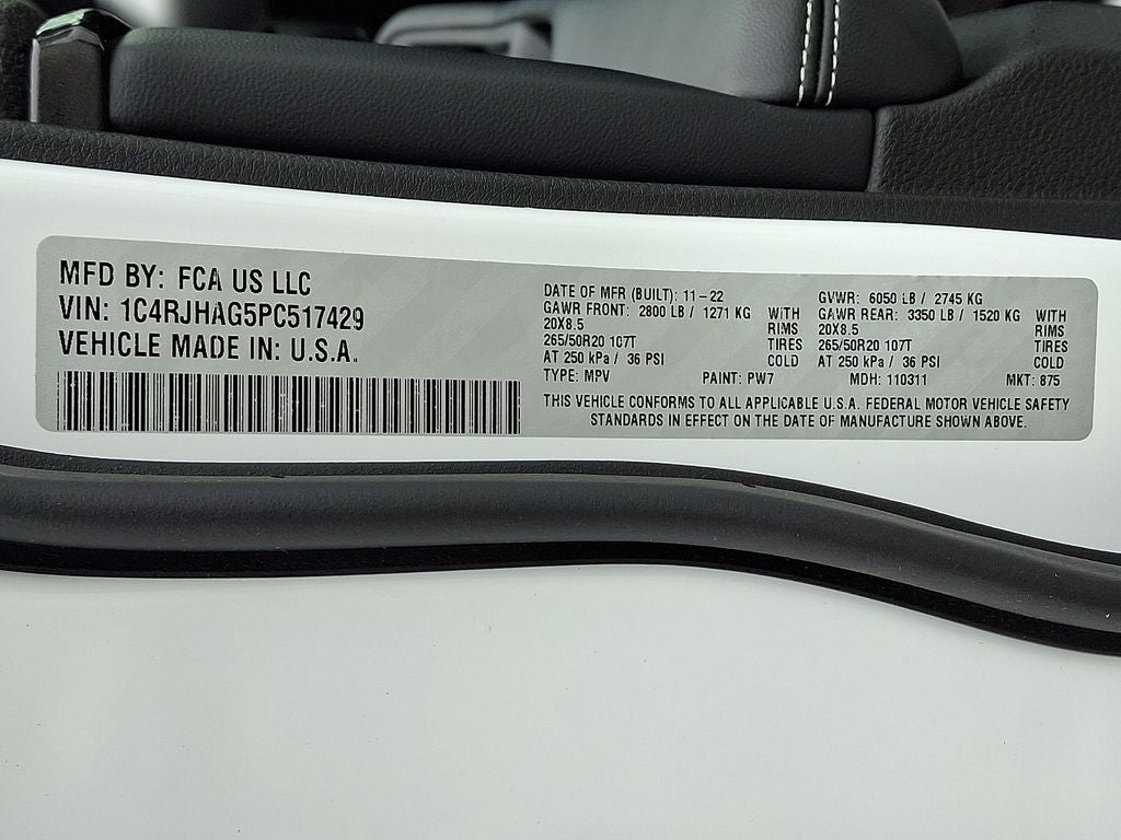 2023 Jeep Grand Cherokee Altitude X