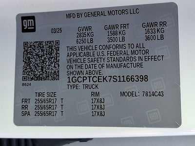 2025 Chevrolet Colorado LT