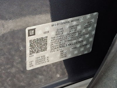 2019 GMC Acadia SLE-2