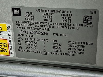 2016 GMC Acadia Denali