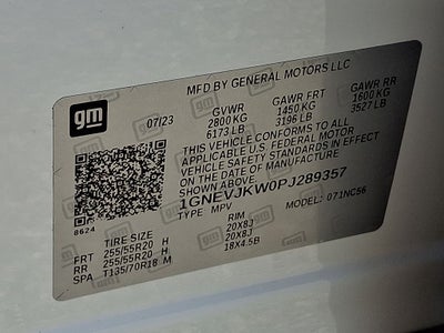 2023 Chevrolet Traverse RS