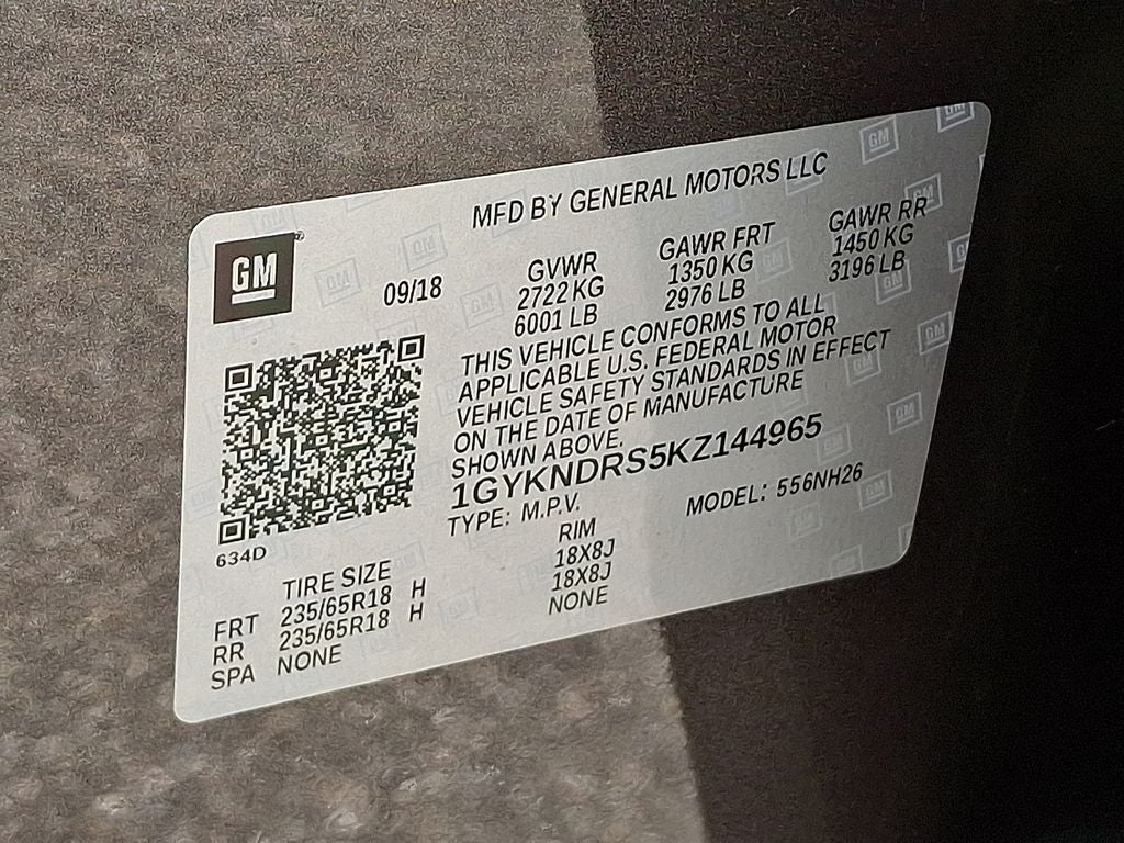 2019 Cadillac XT5 Luxury
