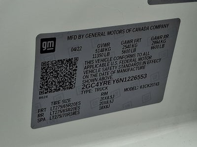 2022 Chevrolet Silverado 2500HD High Country