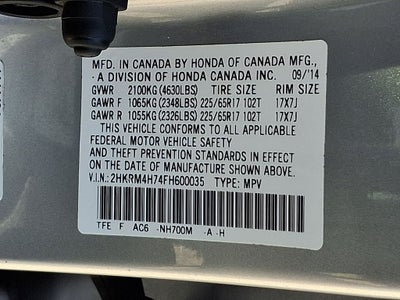 2015 Honda CR-V EX-L
