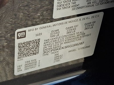 2024 Chevrolet Silverado 1500 LT