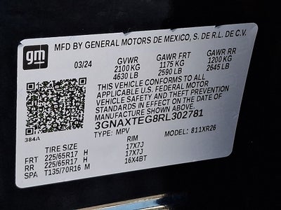 2024 Chevrolet Equinox LT