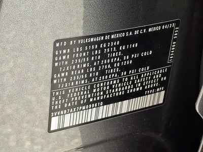 2023 Volkswagen Tiguan 2.0T SE