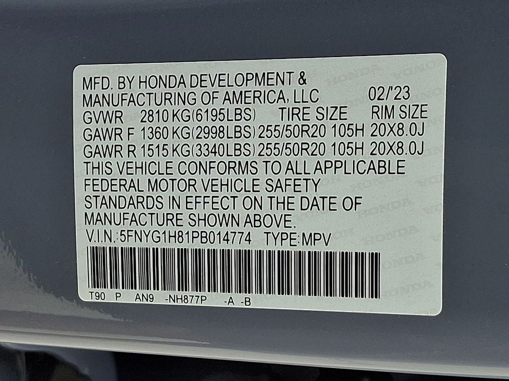 2023 Honda Pilot Elite