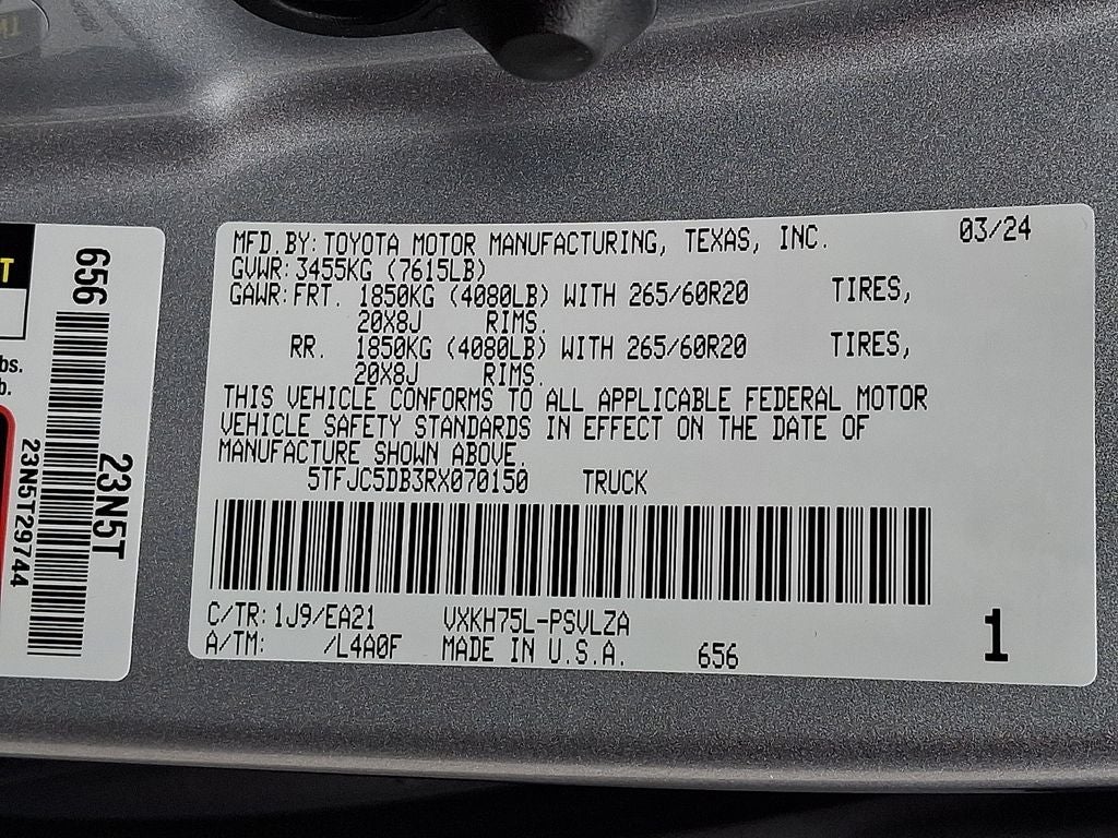 2024 Toyota Tundra Hybrid Limited