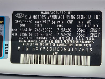 2021 Kia Telluride EX