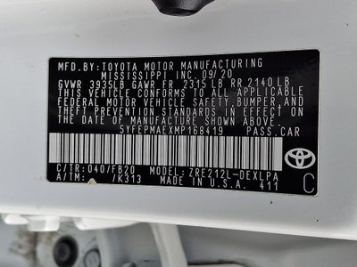 2021 Toyota Corolla LE