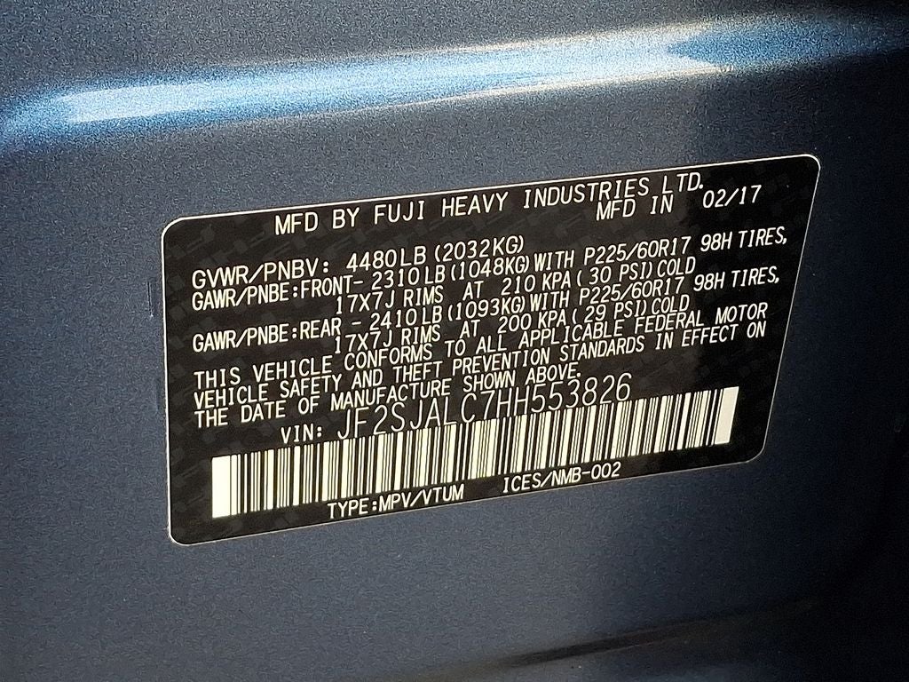 2017 Subaru Forester 2.5i Limited