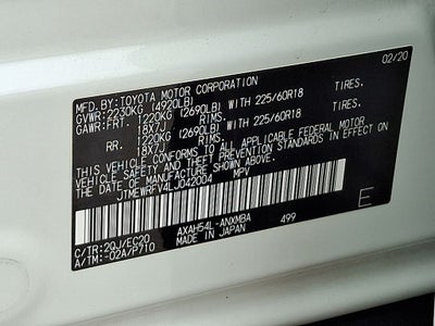 2020 Toyota RAV4 Hybrid XSE