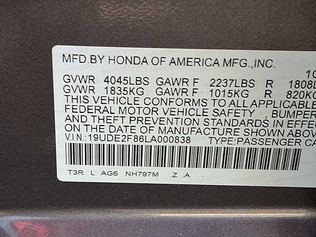 2020 Acura ILX Technology & A-Spec Packages