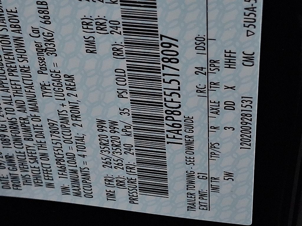 2020 Ford Mustang GT Premium