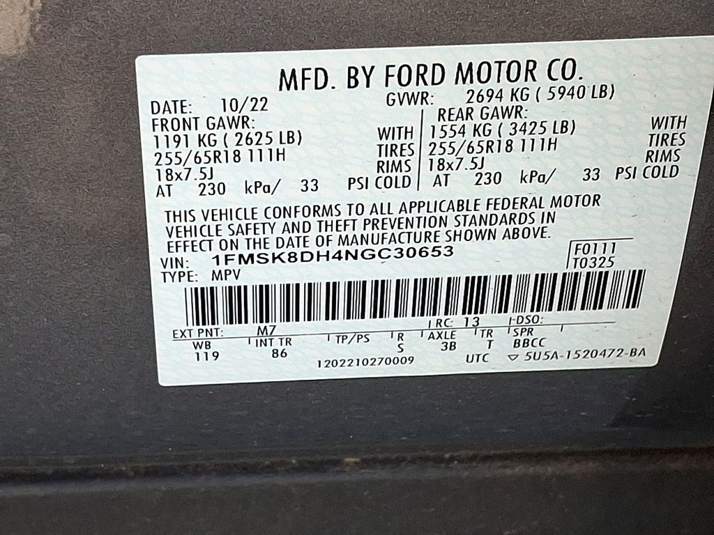 2022 Ford Explorer XLT