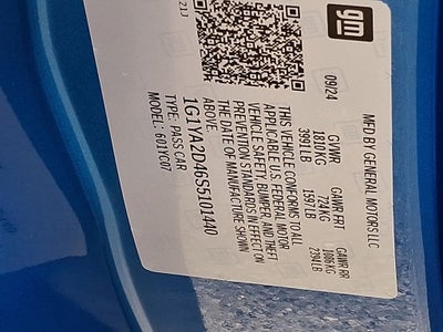 2025 Chevrolet Corvette Stingray 1LT