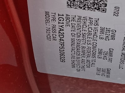 2023 Chevrolet Corvette Stingray 1LT