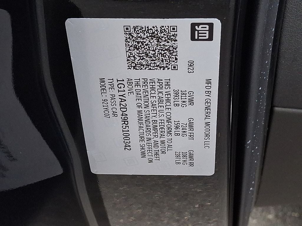 2024 Chevrolet Corvette Stingray 1LT