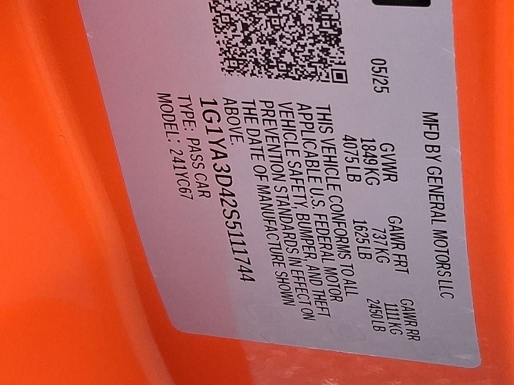 2025 Chevrolet Corvette Stingray 1LT