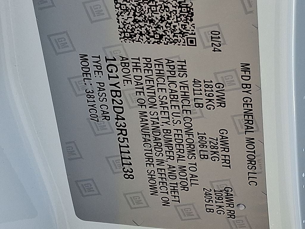 2024 Chevrolet Corvette Stingray 2LT