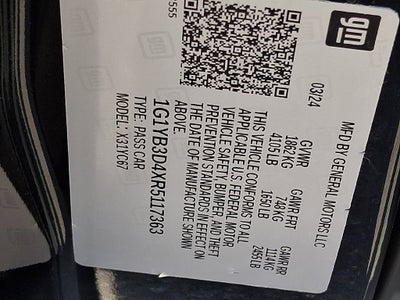 2024 Chevrolet Corvette Stingray 2LT