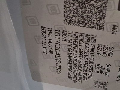 2024 Chevrolet Corvette Stingray 3LT