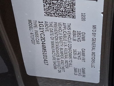 2021 Chevrolet Corvette Stingray 3LT