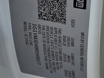 2024 Chevrolet Corvette E-Ray 3LZ