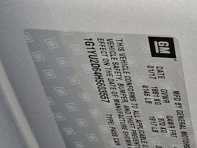 2017 Chevrolet Corvette Z06 3LZ