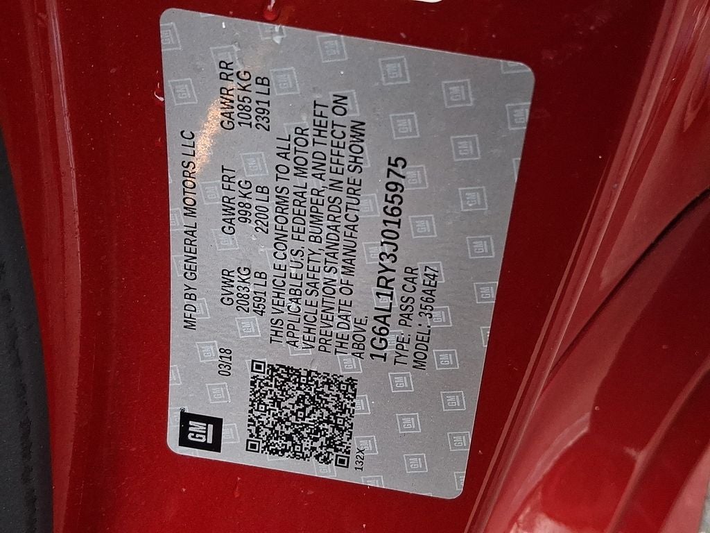 2018 Cadillac ATS-V Base