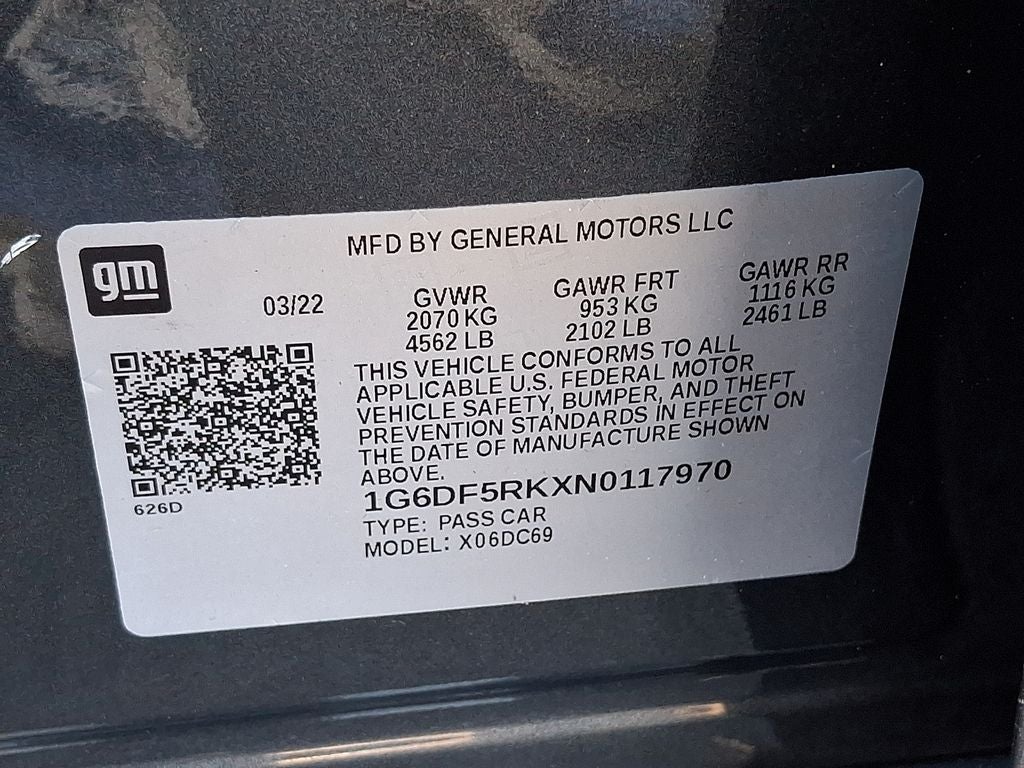 2022 Cadillac CT4 Premium Luxury