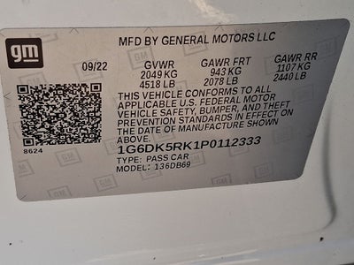 2023 Cadillac CT4 Luxury