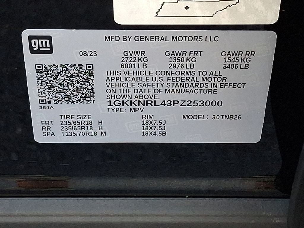 2023 GMC Acadia SLE