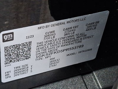 2023 GMC Yukon XL SLE