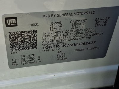 2021 Chevrolet Traverse LT 1LT