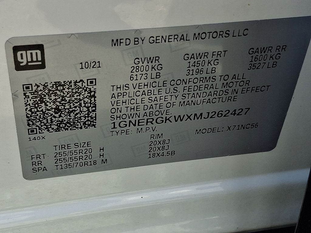 2021 Chevrolet Traverse LT 1LT