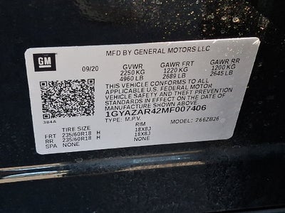 2021 Cadillac XT4 Luxury