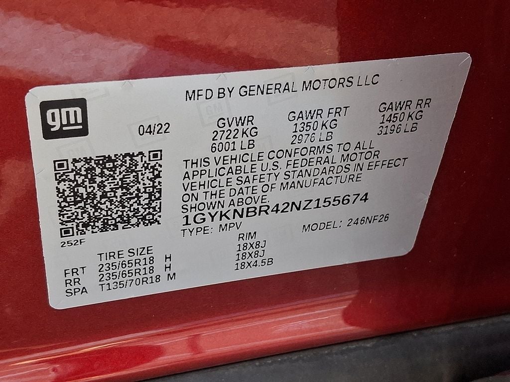 2022 Cadillac XT5 Luxury