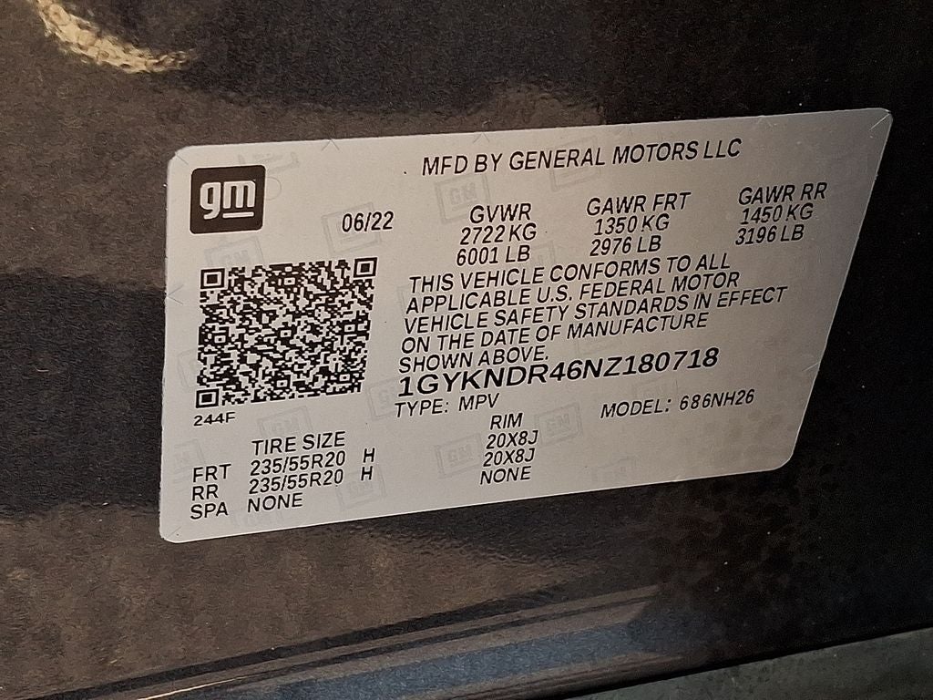 2022 Cadillac XT5 Premium Luxury