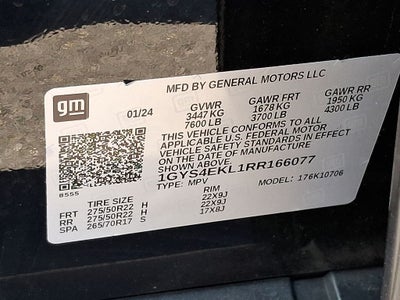 2024 Cadillac Escalade Sport