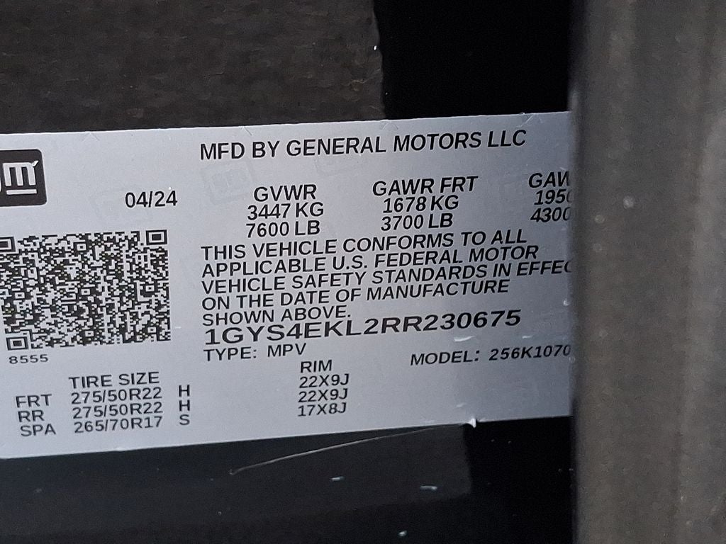 2024 Cadillac Escalade Sport