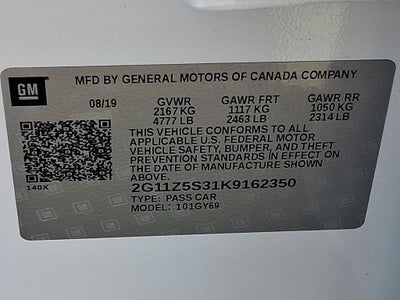 2019 Chevrolet Impala LT
